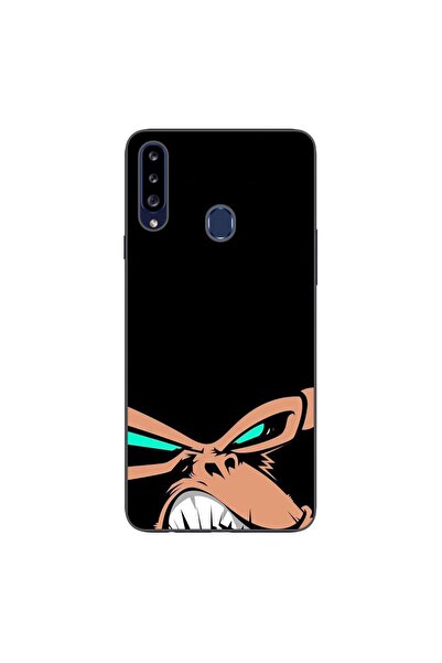 OEM Калъф, съвместим със Samsung Galaxy A20S, силиконов гел TPU, с десен на я...