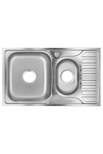 Freddo Chiuveta bucatarie SN9023S, 2 cuve, pentru blat 78x49 cm, cuva stanga,...