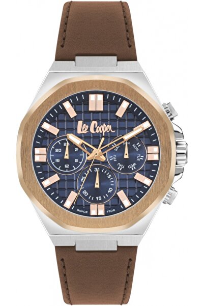 Lee Cooper Ceas de modă bleumarin pentru bărbați LC07983.594, ideal ca un cadou.