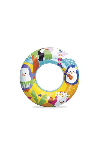 BESTWAY Colac de înot gonflabil 51 CM, Pinguini
