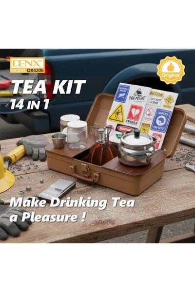 GENERAL 14-in-1 Travel and Camping Tea Set – A Complete Experience in One Box