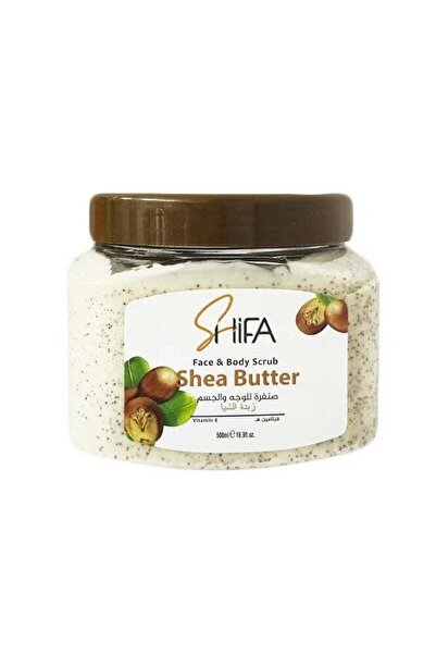 Shifa Face & Body Scrub With Shea Butter 500ml