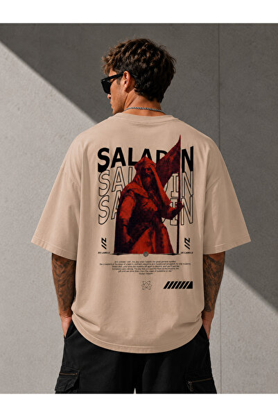 Nulivez Selahaddin Eyyubi Themed Oversize Unisex T-Shirt |   Historical and I...