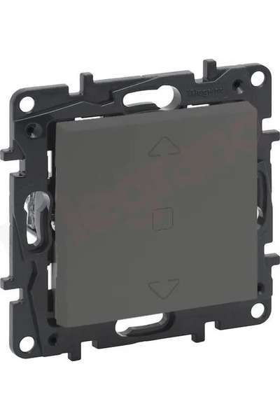 Legrand Cuplaj orb Niloe Step 863444 Rulou cu 3 poziții Oțel