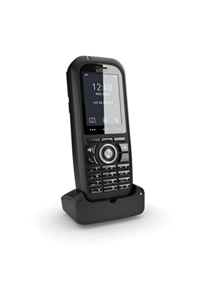 Snom Telefon cu afișaj M80 DECT, negru, cu afișare nume și identificare apela...