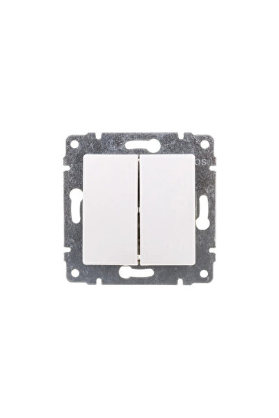 Kos Conector dublu Suport lumânare Vena alb (510415)