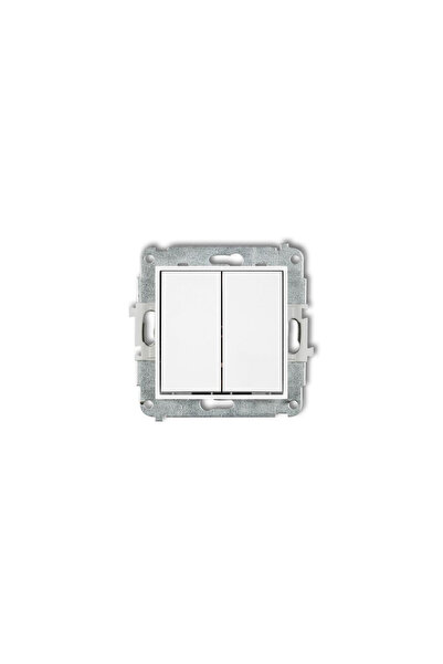 KARLIK Mecanism conector MINI Sfeșnic (două taste fără pictograme, sursă de a...