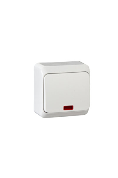 Schneider Electric Conector Prima monopol cu iluminare de fundal alb WDE001014