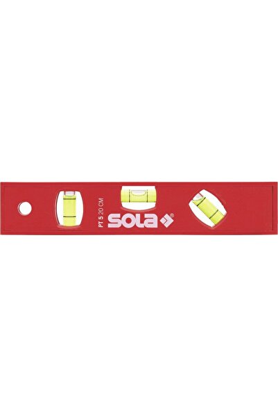Sola co Nivelă din plastic Sola 200mm PT 5 (01430201)