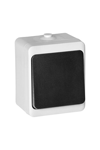 Orno Conector monopolar AQUATIC MINI IP54 alb-negru