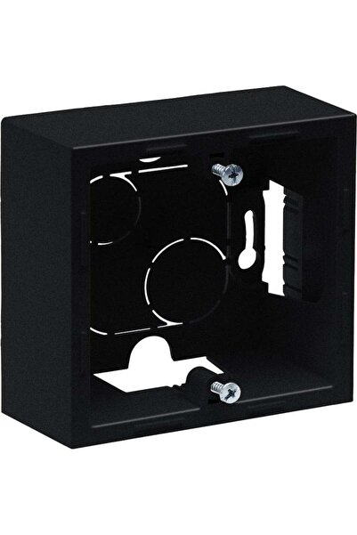 Legrand SUNO Placă montată pe suprafață neagră 721494