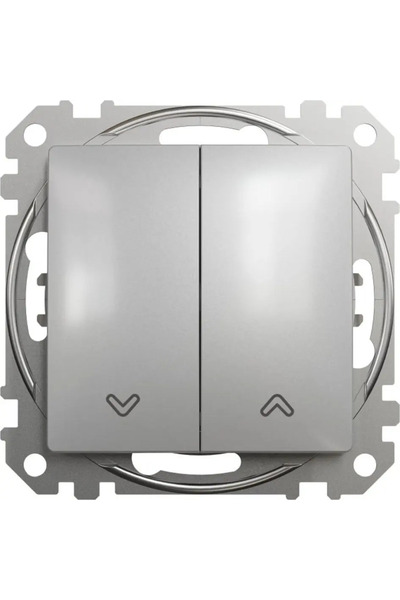 Schneider Electric Cuplaj orb Sedna Design argintiu din aluminiu SDD113104