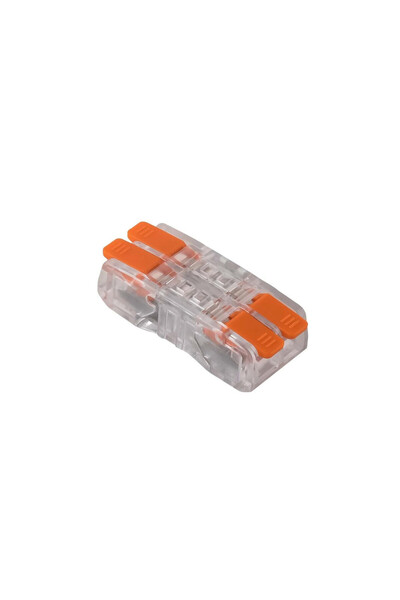 PAWBOL Conector rapid cu pârghie 4x 0,2-2,5mm2 transparent E.4194/2 /50 buc./