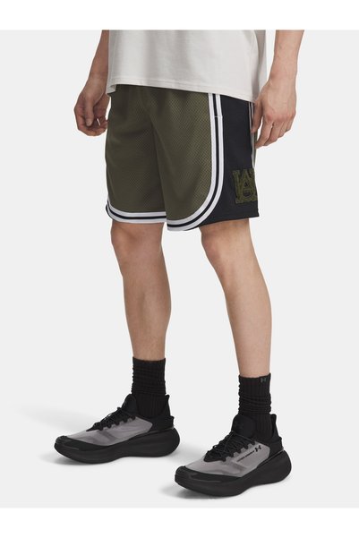 Under Armour UA M Courtside Short-GRN - Șorturi pentru bărbați