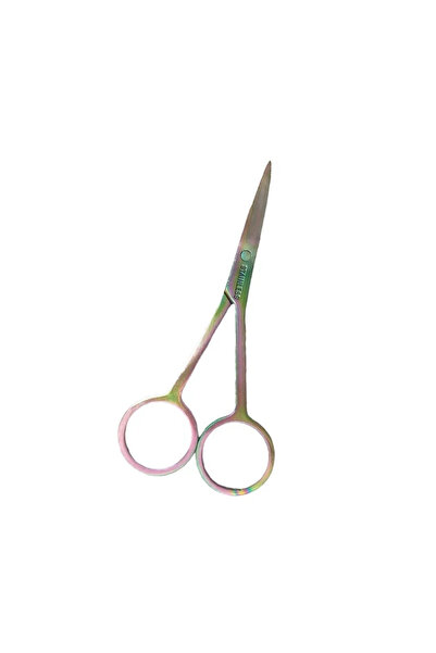 OEM Vicky Nail Επαγγελματικό Μεταλλικό Ιριδίζον Ψαλίδι Νυχιών