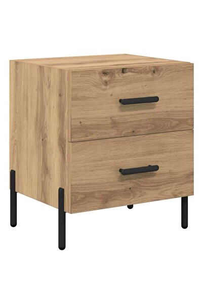 vidaxl Dulap de noapte cu sertar Stejar Artizanal 40 x 35 x 47,5 cm