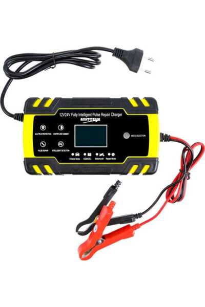 ACP Φορτιστής μπαταρίας αυτοκινήτου 12/24V 12V 8A - 24V 4A