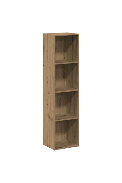 vidaxl Bibliotecă, stejar artizanal, 36x30x143 cm, lemn prelucrat