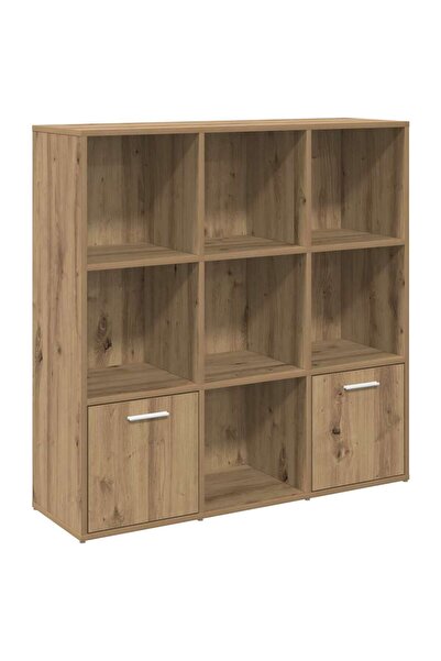 vidaxl Bibliotecă, stejar artizanal, 98x29x97,5 cm, lemn prelucrat