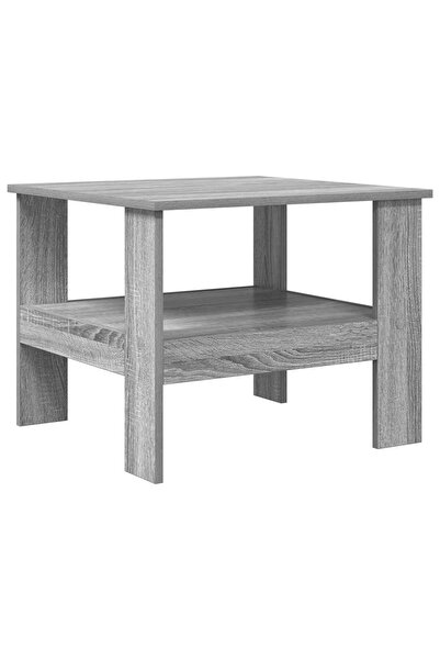 vidaxl Masă de cafea Gri Sonoma 57 x 55 x 45 cm Lemn compozit