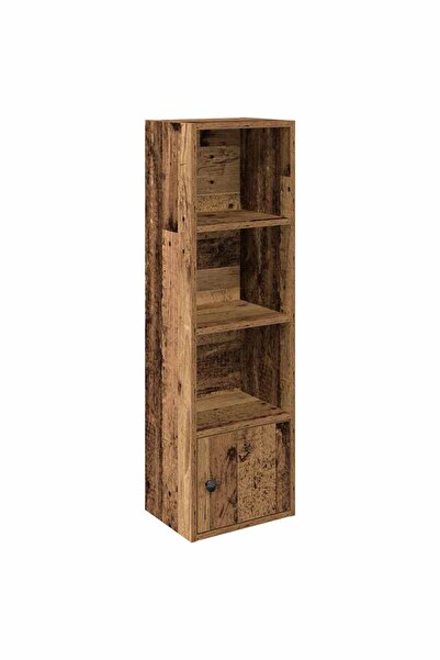 vidaxl Bibliotecă, lemn vechi, 31x24x102 cm, lemn prelucrat