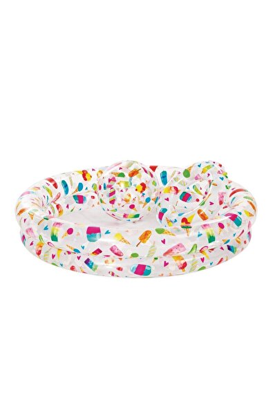 Intex Piscina gonflabilă, Starfish 59460NP, pentru copii, PVC, rotundă, 122 x...