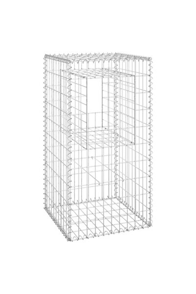 vidaxl Stâlp gabion, 50 x 50 x 100 cm, fier