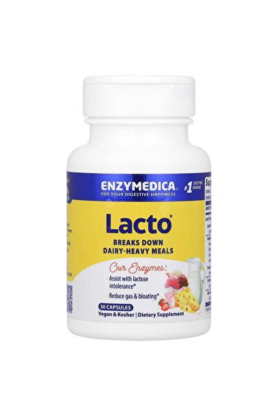 Enzymedica , Lacto, 30 Capsules