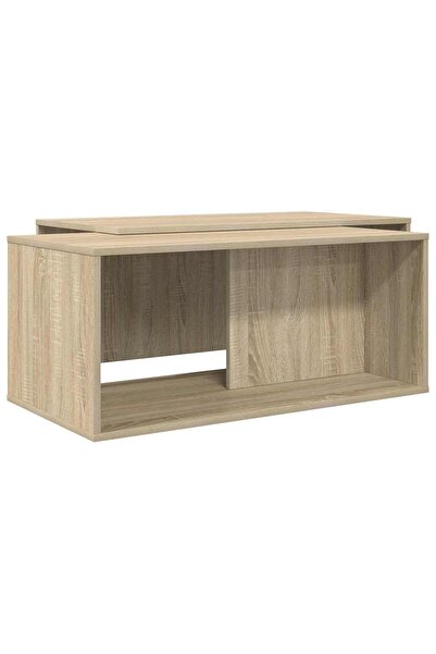 vidaxl Set de măsuțe de cafea 2 pcs Stejar Sonoma Lemn compozit