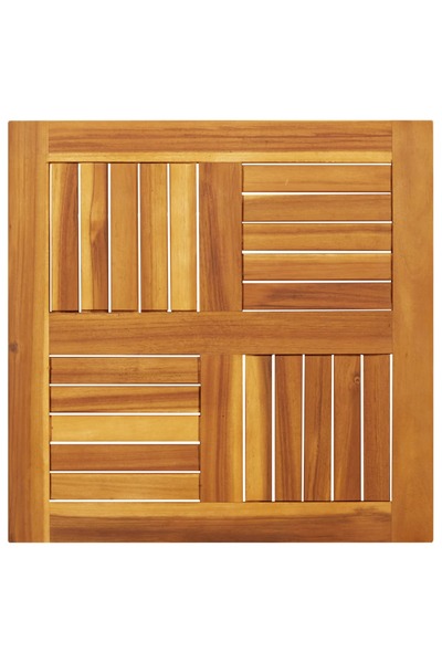 vidaxl Blat de masă pătrată, 60x60x2 cm, lemn masiv de acacia