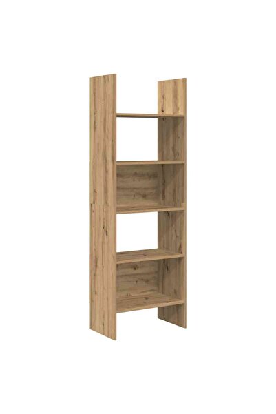 vidaxl Dulap pentru cărți Stejar Artizanal 60 x 35 x 180 cm