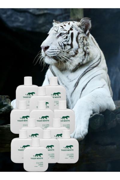 Tiger 12 Pieces White Perfume 100ML