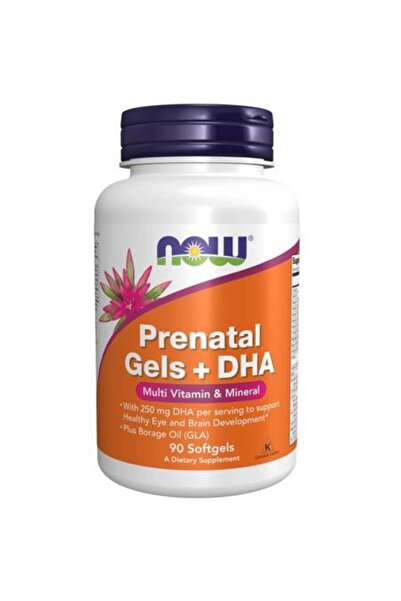 Now Foods Prenatal Gels Dha