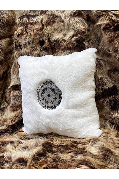 SANCAK DERİ HALI Silver-Detail Plush Kirlent