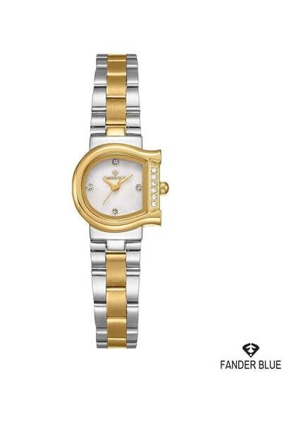 FANDER BLUE Elegant Women's Analog Quartz Stainless Steel Waterproof Wristwatch