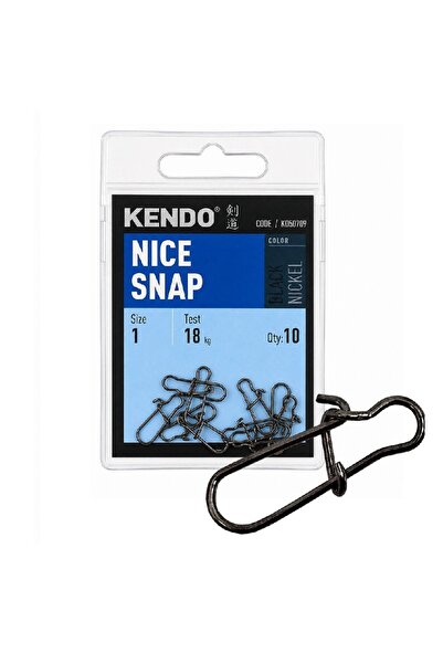 Kendo Nice Snap Yapay Yem Klipsi10 Adet ( Rapala Klips) NO:1