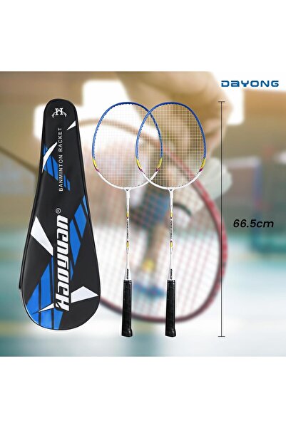 DAYONG Adult Badminton Rackets, Aluminum Badminton Racquet for Beginners, Lig...