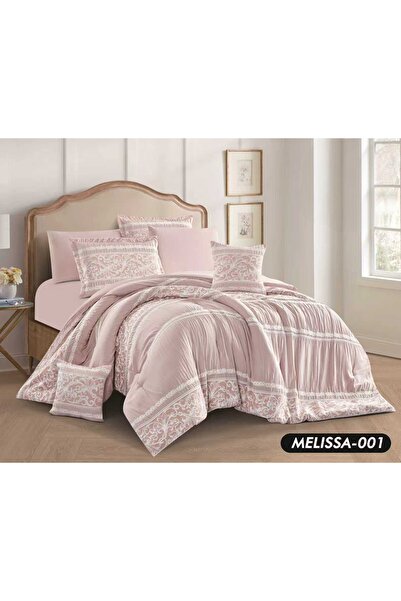 ALMIAAD Nefir Melissa Jaccor Bedspread with Its Luxurious Royal Design 8 Piec...