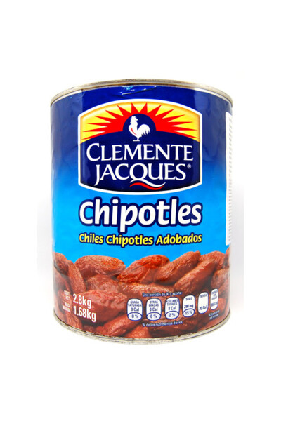 Clemente Jacques Ardei Chipotle in sos Adobo 2,8kg –