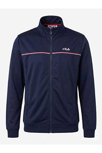 FILA جاكيت كاريك للرجال 'لون كحلي'