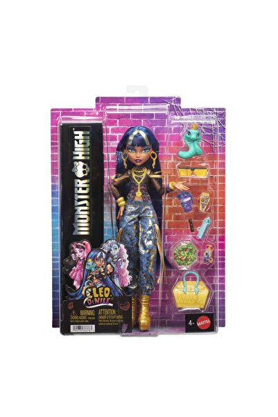 mattel MONSTER HIGH PAPUSA CLEO DENILE CU ACCESORII