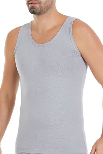 YILDIZ Modal Men's Singlet Gray 3-Pack
