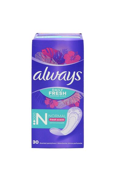 Always Absorbante, Always, Zilnice 30 buc Fresh Protect Scent