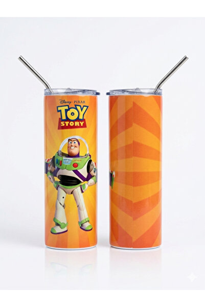 HOLOL 600ml Tumbler Cup Touys Story Buz Design Thermal Insulated Mug