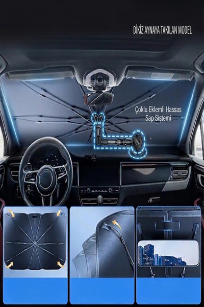 Nisline Renault Austral 2023-2024-2025-2026 Bükülebilir Saplı Şemsiye Tip Ön ...