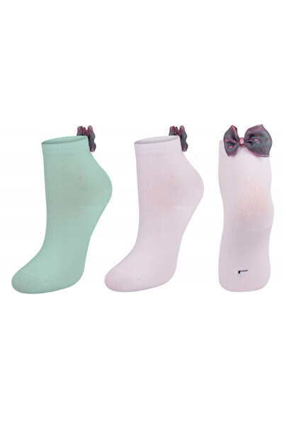 Superbaby Sosete pentru fetite cu fundita din organza (pret 1 buc, modele div...