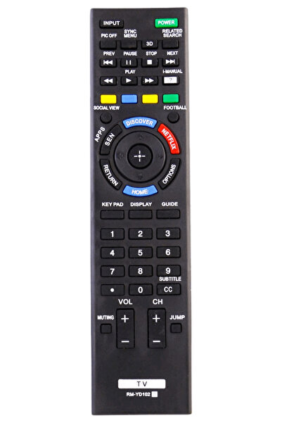 OEM Telecomanda Led Sony, neagra cu functiile telecomenzii originale
