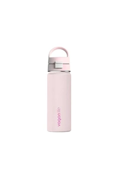 Vagonlife Paslanmaz Çelik Su Matarası - 550 ml Tek Kapak Çift Kullanım Taşıma...