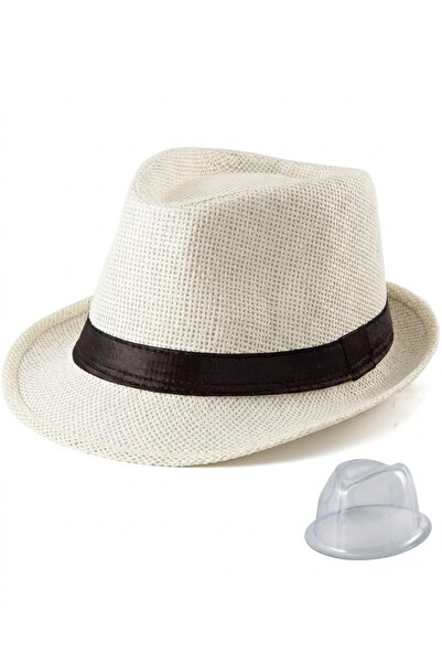 ZARORA LADYBRO Straw Fedora Hats for Men - Women Hat Summer Beach Hat Men Str...