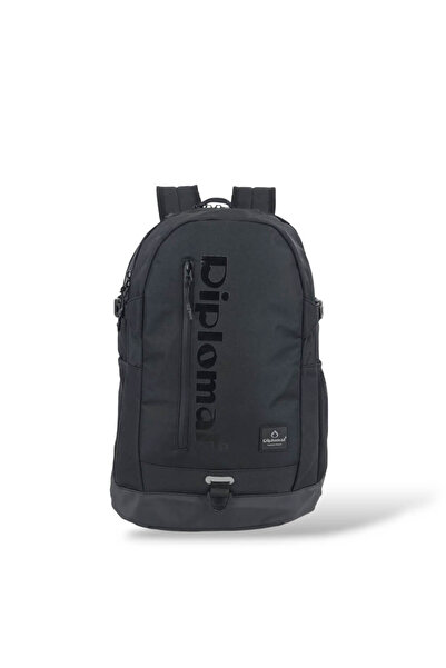 Diplomat Αδιάβροχο Σακίδιο Πλάτης για Λάπτοπ 15.6 " BR66. Μαύρο 27lt
